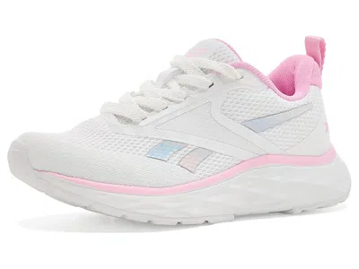 Reebok Aniwa (little Kid/big Kid) Girl's Shoes White/pink: 5.5 Big Kid M, Textile