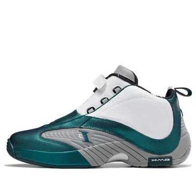 Reebok Mens  Answer Iv Tunnel Wall In White/teal/grey