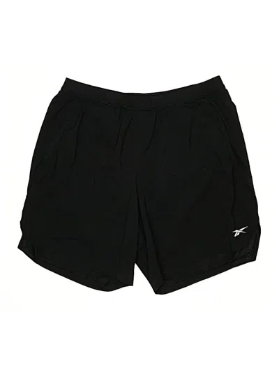 Pre-owned Reebok Athletic Shorts In Black