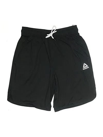 Pre-owned Reebok Athletic Shorts In Black