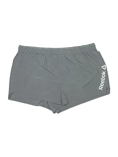 Pre-owned Reebok Athletic Shorts In Gray