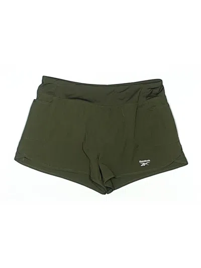 Pre-owned Reebok Athletic Shorts In Green