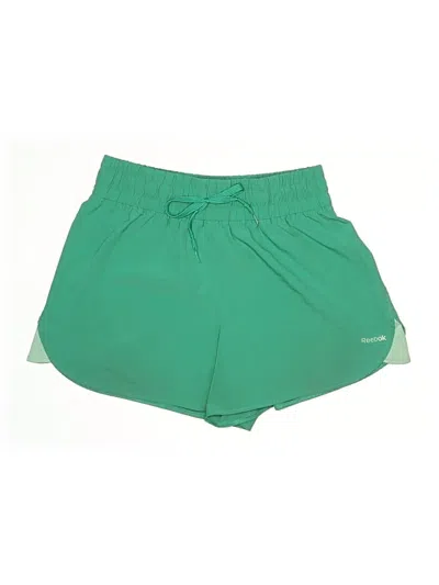 Pre-owned Reebok Athletic Shorts In Green