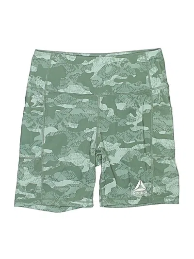 Pre-owned Reebok Athletic Shorts In Green