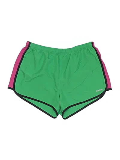 Pre-owned Reebok Athletic Shorts In Green