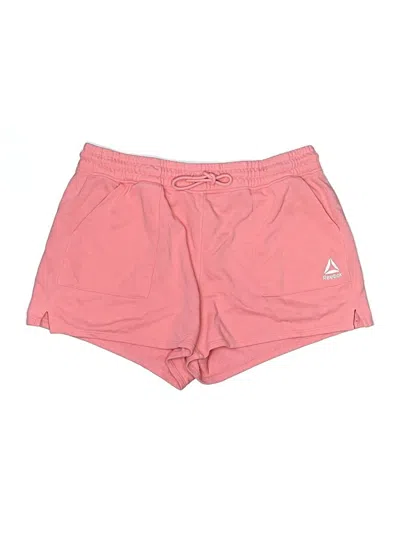 Pre-owned Reebok Athletic Shorts In Pink