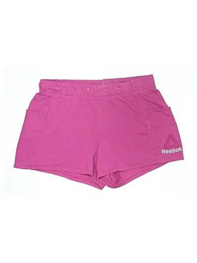 Pre-owned Reebok Athletic Shorts In Pink