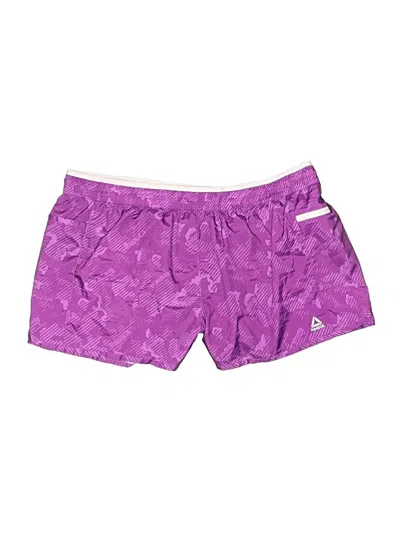 Pre-owned Reebok Athletic Shorts In Purple
