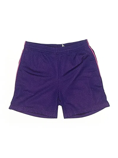 Pre-owned Reebok Kids' Athletic Shorts In Purple