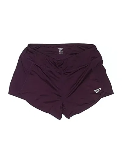 Pre-owned Reebok Athletic Shorts In Purple