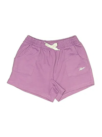 Pre-owned Reebok Kids' Athletic Shorts In Purple