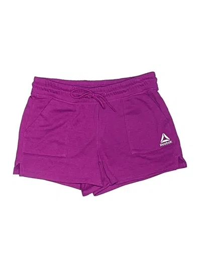 Pre-owned Reebok Athletic Shorts In Purple