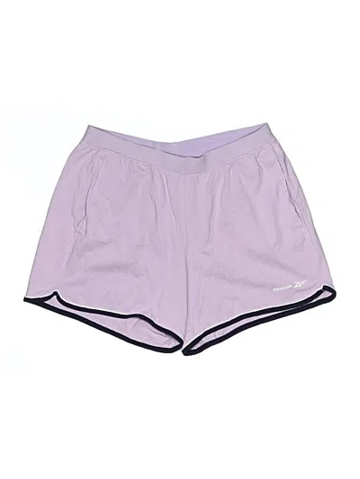 Pre-owned Reebok Athletic Shorts In Purple