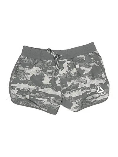 Pre-owned Reebok Athletic Shorts In Silver