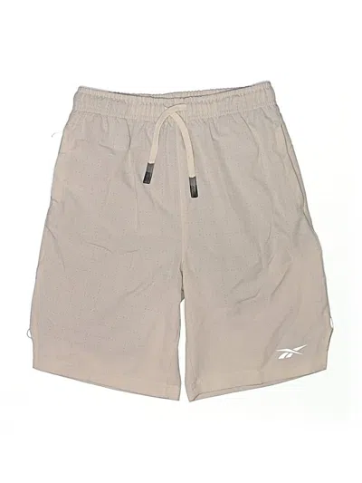 Pre-owned Reebok Kids' Athletic Shorts In Tan