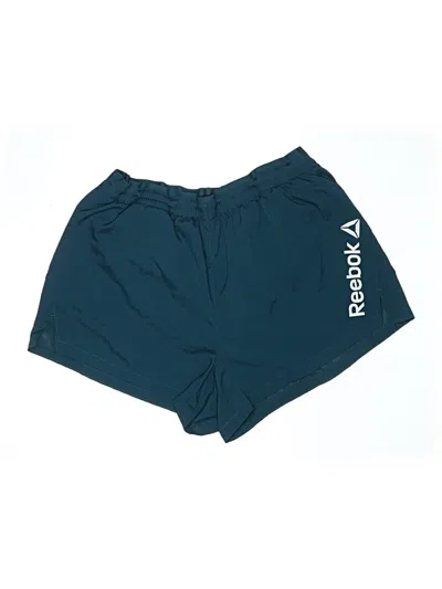Pre-owned Reebok Athletic Shorts In Teal