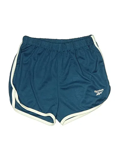 Pre-owned Reebok Kids' Athletic Shorts In Teal