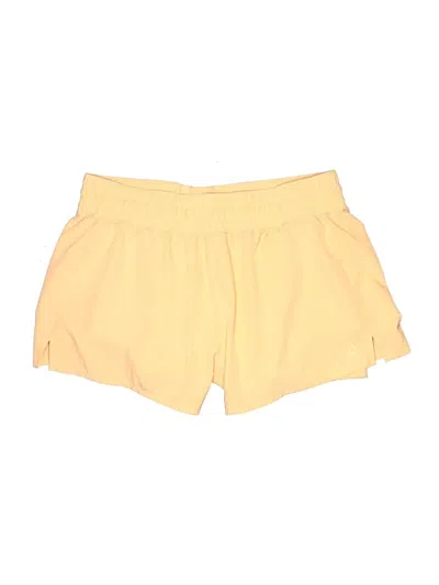 Pre-owned Reebok Athletic Shorts In Yellow