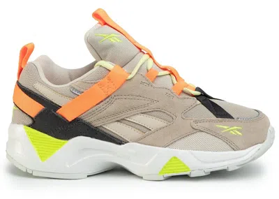 Pre-owned Reebok Aztrek 96 Adventure (women's) Sneakers In Stucco/sand Beige/solar Orange In Multi