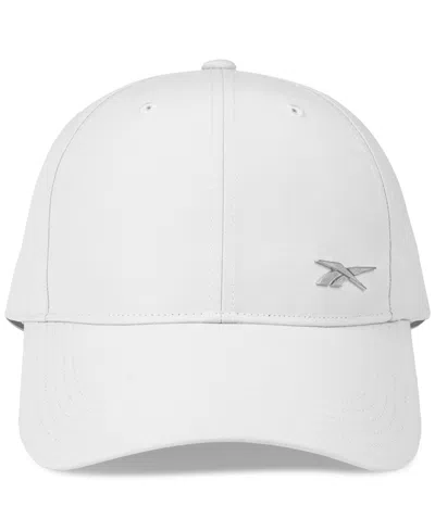 Reebok Men's Badge Logo Cap In White