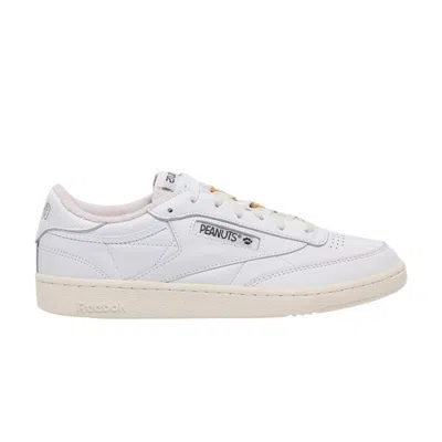 Pre-owned Reebok Bait X Peanuts X Club C 85 'white' | Men's Size 5