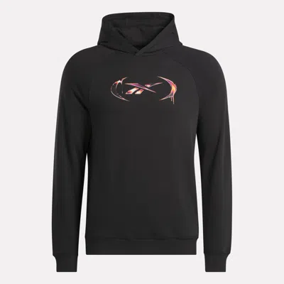 Reebok Basketball Heat Wave Hoodie In Black