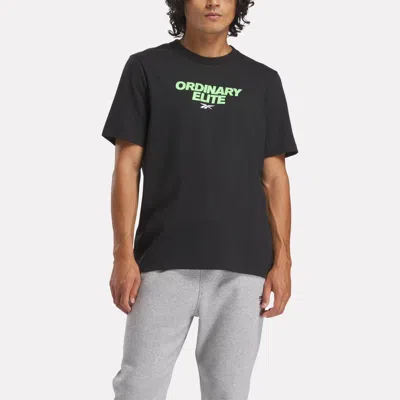 Reebok Basketball Ordinary Elite T-shirt In Black