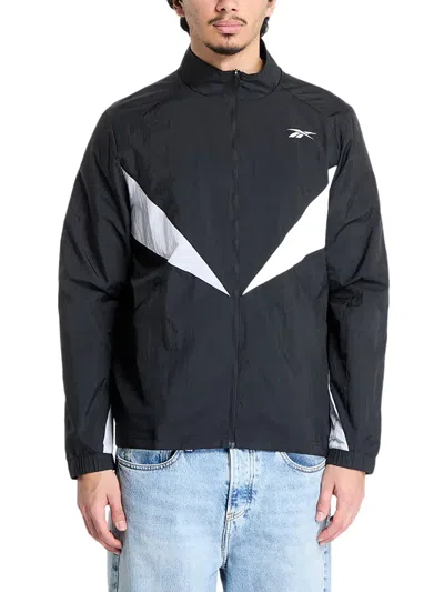 Reebok Basketball Track Jacket In Black