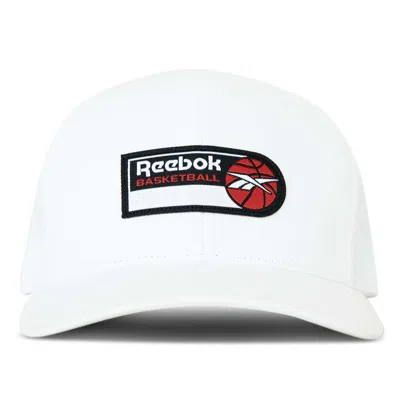 Reebok Basketball Trucker Cap In White