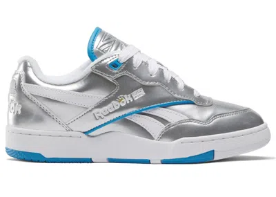 Pre-owned Reebok Bb 4000 Ii Angel Reese (women's) Sneakers In Silver/always Blue/white