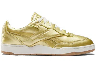 Pre-owned Reebok Bb 4000 Ii Engineered Garments Sneakers In Gold Metallic/silver Metallic/chalk