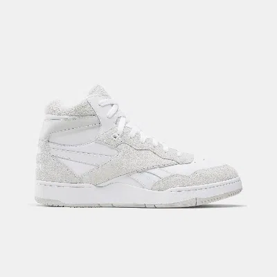 Reebok Bb 4000 Ii Mid Retro Basketball Shoes In White