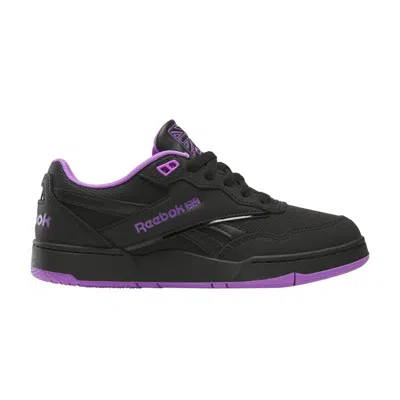 Pre-owned Reebok Bb4000 2 Big Kid 'black Digital Purple' | Kid's Size 4.5