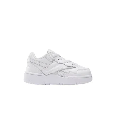 Pre-owned Reebok Bb4000 2 Toddler 'white Pure Grey' | Infant Size 6.5