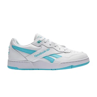 Pre-owned Reebok Bb4000 2 'white Digital Blue' | Men's Size 8