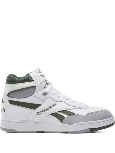 Reebok Bb4000 Ii "green" Sneakers In White
