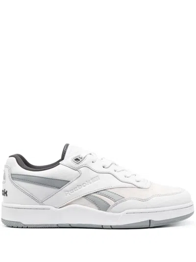 Reebok Bb4000 Leather Sneakers In White