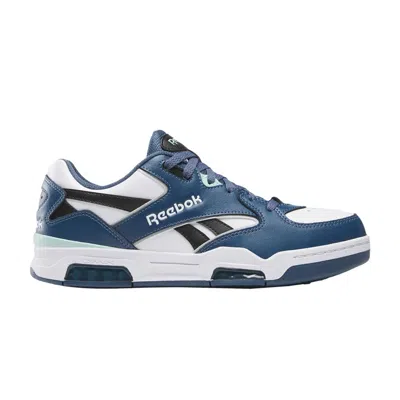 Pre-owned Reebok Bb4500 Dmx Retro 'white Shadow Black' | Blue | Men's Size 8.5