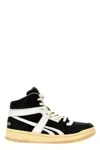 Reebok High-top Sneakers With Contrasting Panels And Rubber Sole