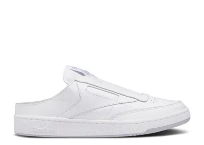 Reebok Beams X  Club C Laceless Mule 'white Cold Grey'