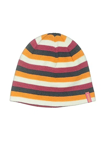 Pre-owned Reebok Kids' Beanie Hat In Pink