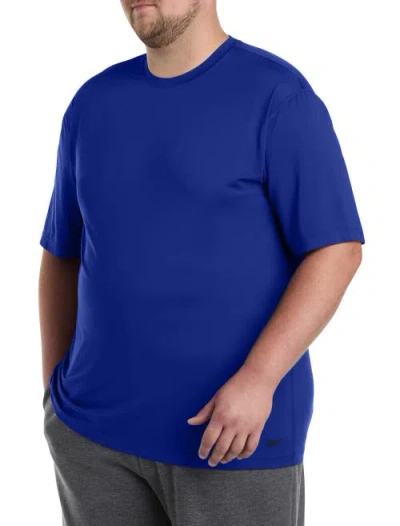 Reebok Big & Tall Base Layer Top In Blue