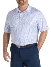 Reebok Big & Tall Golf On The Rocks Performance Polo Shirt In Multi
