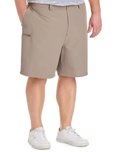 Reebok Big & Tall Golf Performance Cargo Shorts In Gray