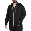 Reebok Big & Tall Lightweight Performance Hoodie In Black