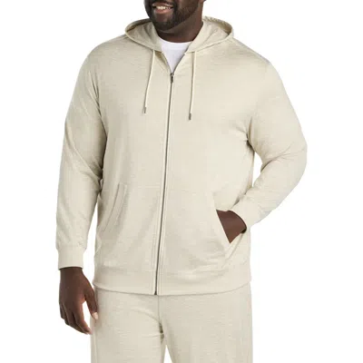 Reebok Big & Tall Lightweight Performance Hoodie In Sport Beige Hthr