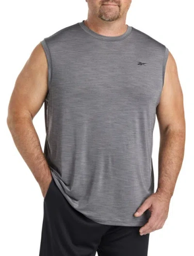 Reebok Big & Tall Performance Activchill Muscle Tee In Pure Grey 6