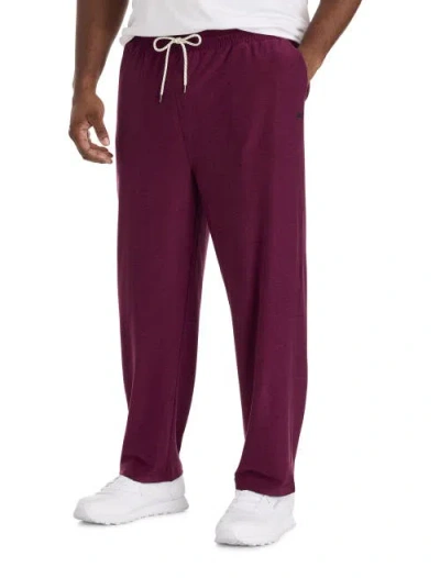 Reebok Big & Tall Performance Athletic-fit Sweatpants In Red