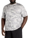 Reebok Big & Tall Performance Camo T-shirt In Animal Print