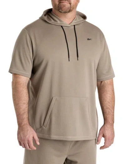 Reebok Big & Tall Performance Hoodie In Brown